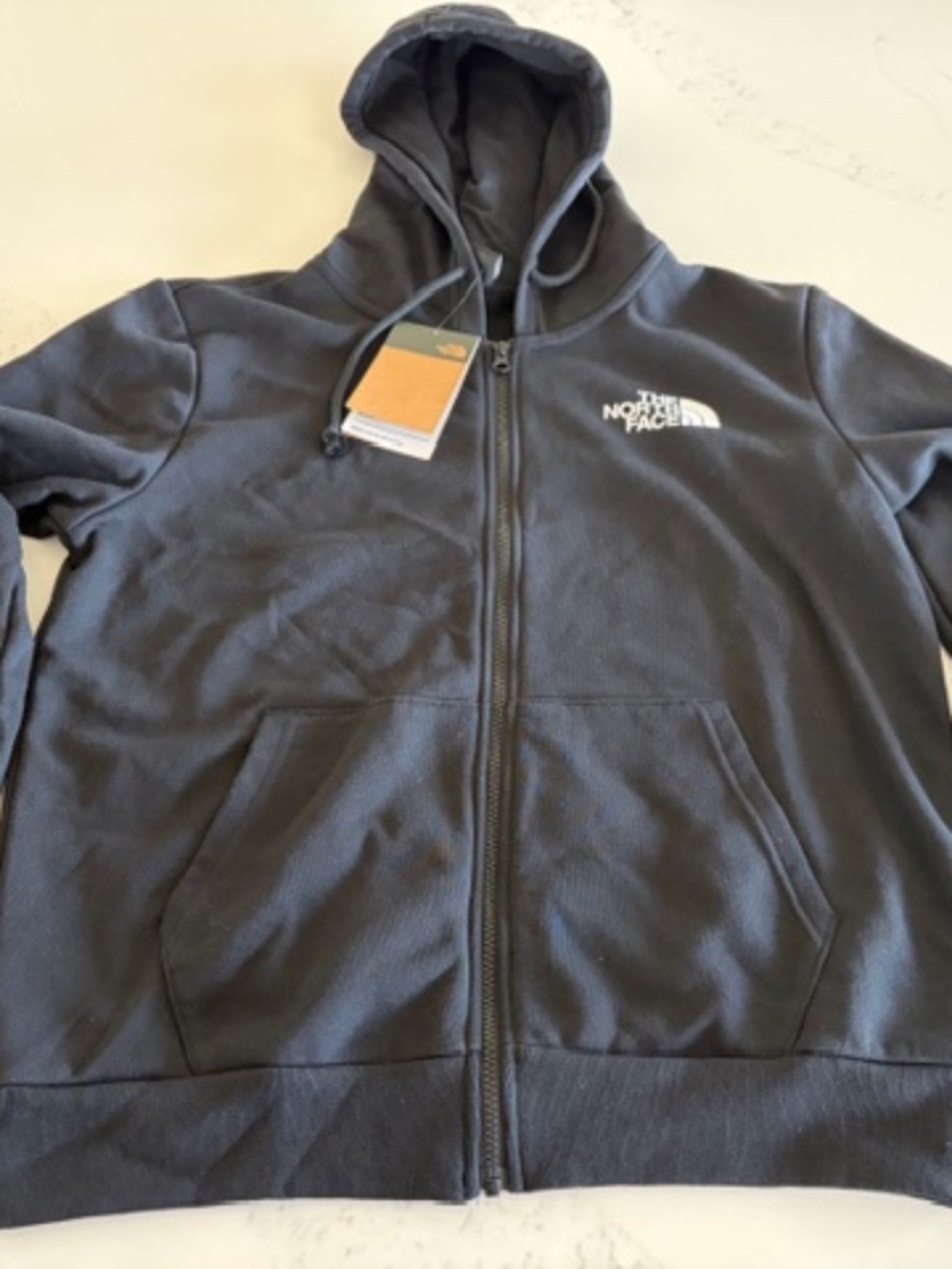 The North Face Mens Half Dome Black Hoodie Oversized